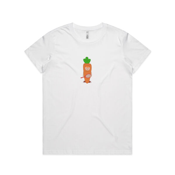CarrotGuy Tennis - Womens T-Shirt Thumbnail